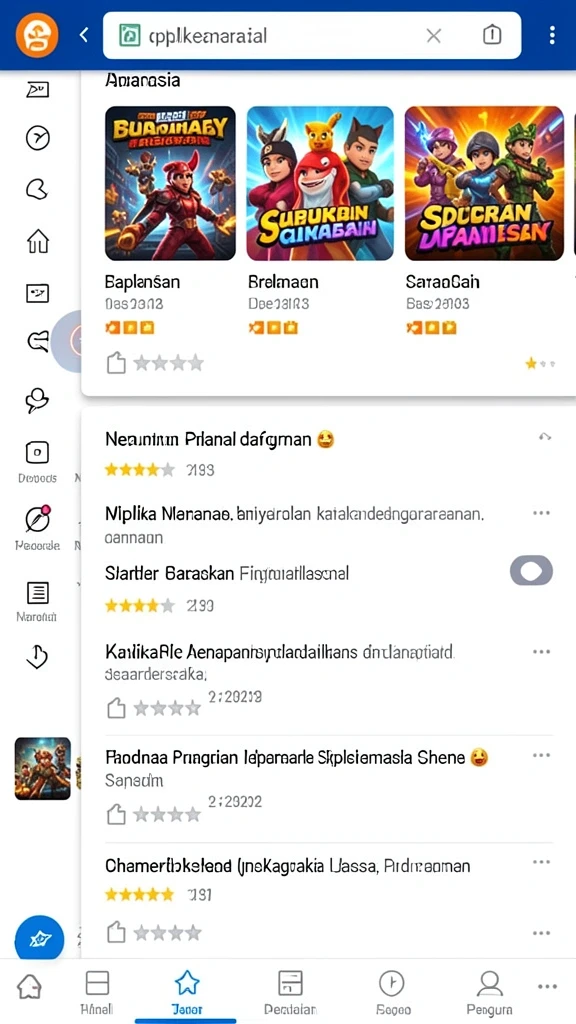 Tantangan level yang membuat pemain penasaran.