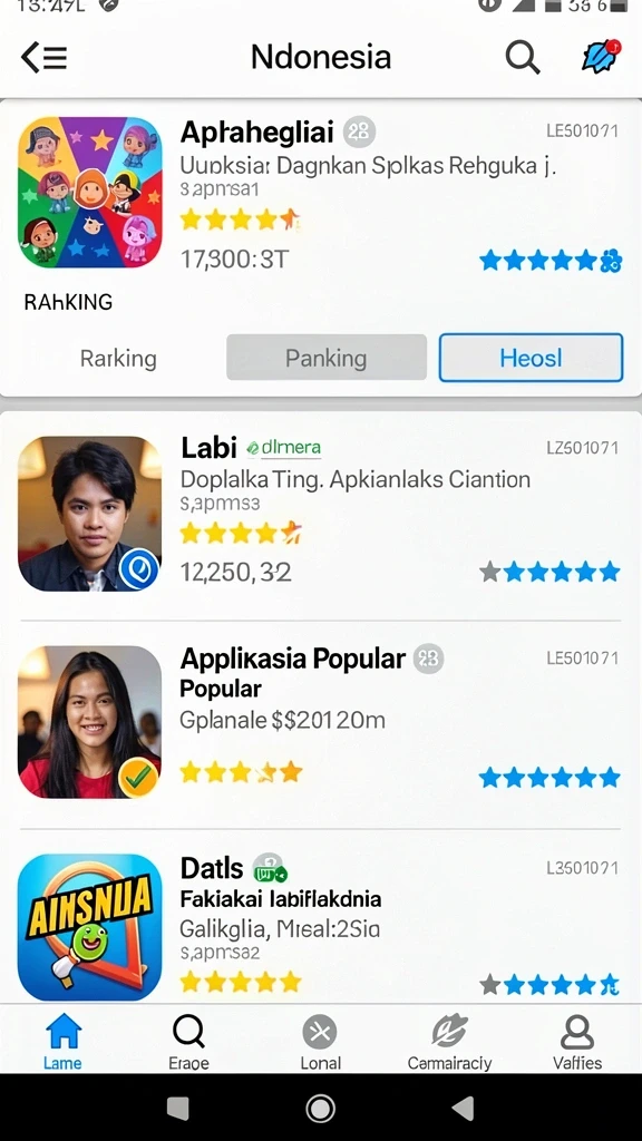 Fitur mode permainan yang beragam untuk dinikmati.