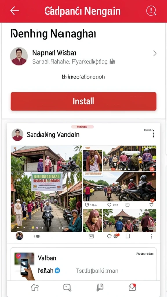 Tampilan karakter yang menarik dan unik.