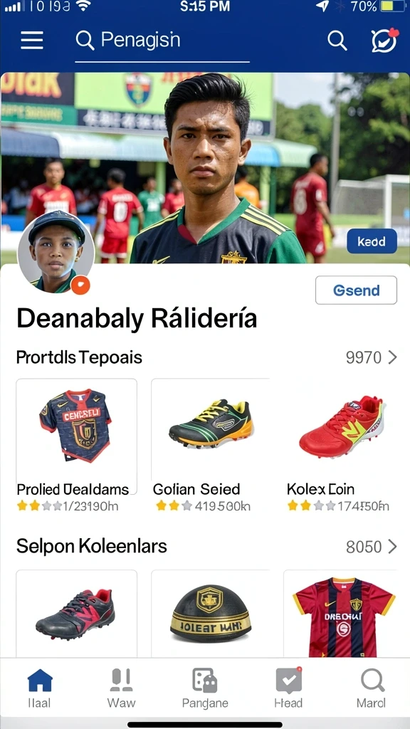 Fitur interaksi sosial yang membuat bermain lebih seru.