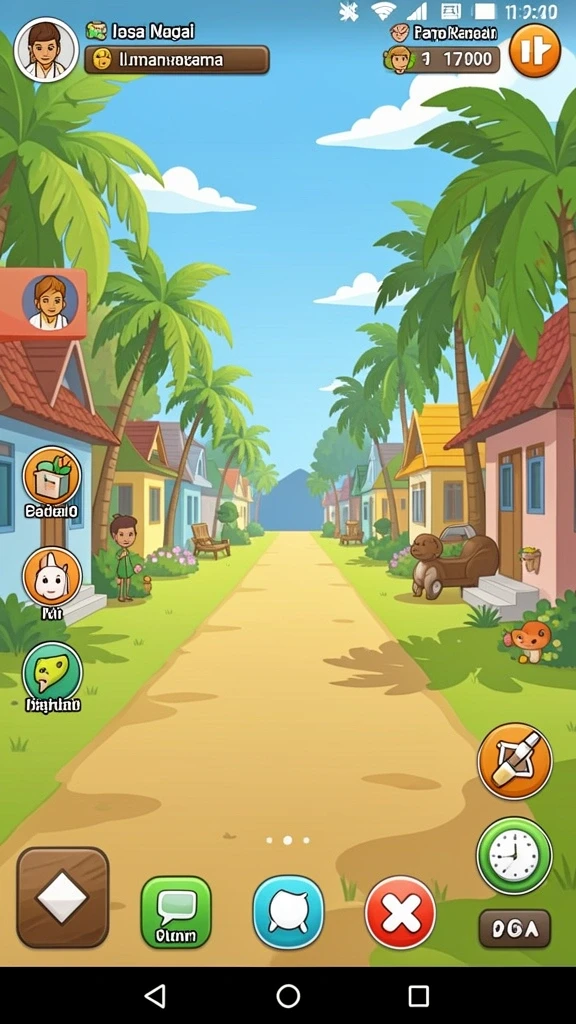 Screenshot momen seru selama pertandingan multiplayer di C8VIP.