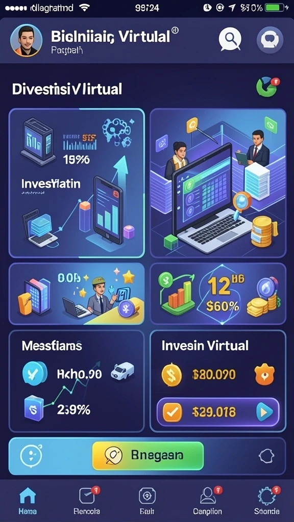 Tampilan grafis mesin slot yang menawan.