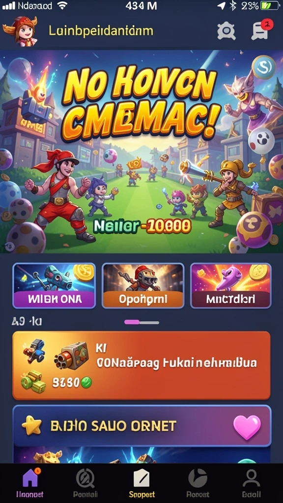 Grafis yang cerah dan menarik perhatian.