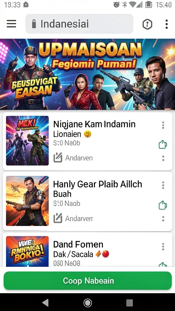 Antarmuka pengguna yang intuitif dan mudah dipahami.
