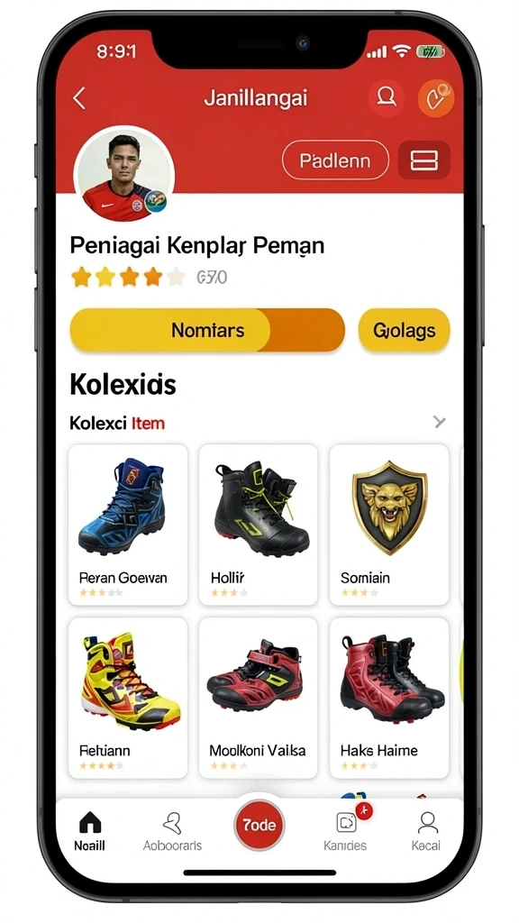 Tampilan menarik dengan berbagai pilihan tema slot.