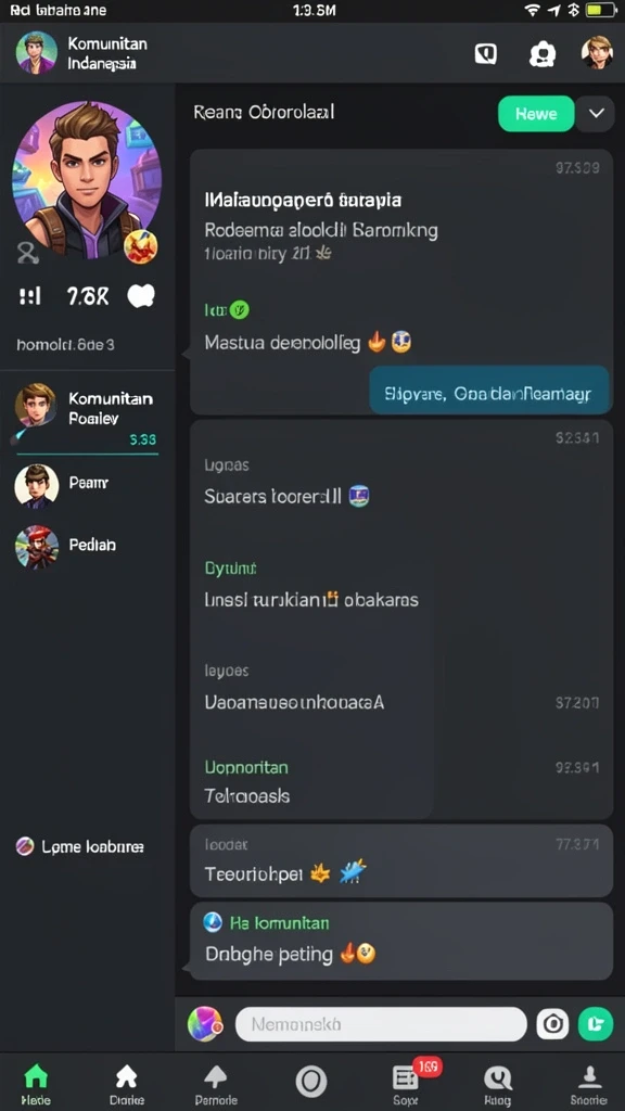 Mode permainan seru untuk dimainkan bersama teman.