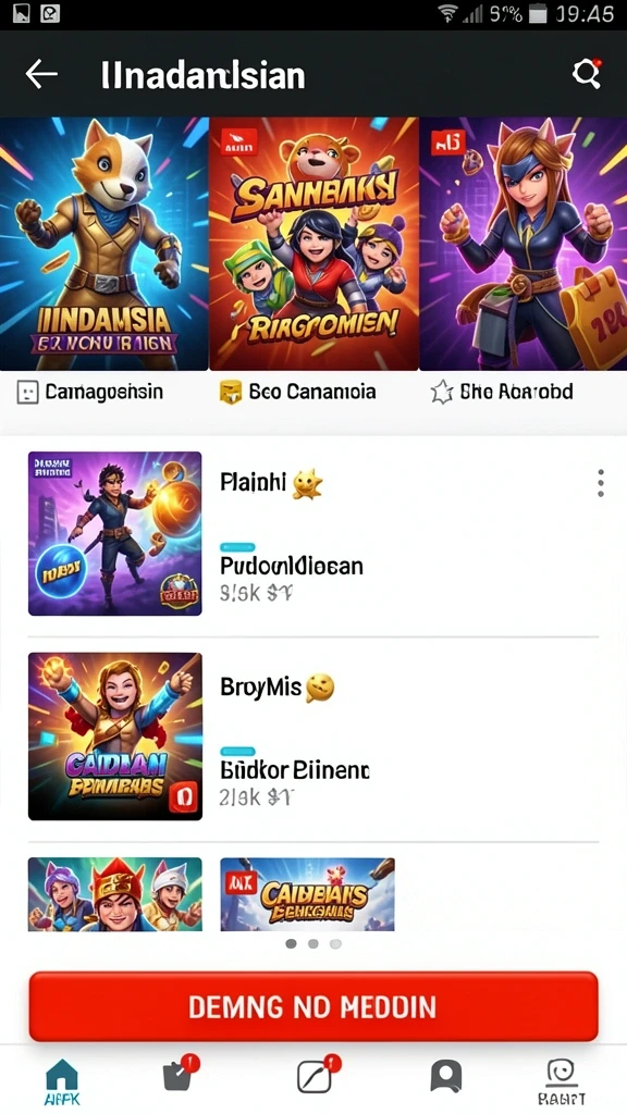 Beragam mode permainan yang menyenangkan.