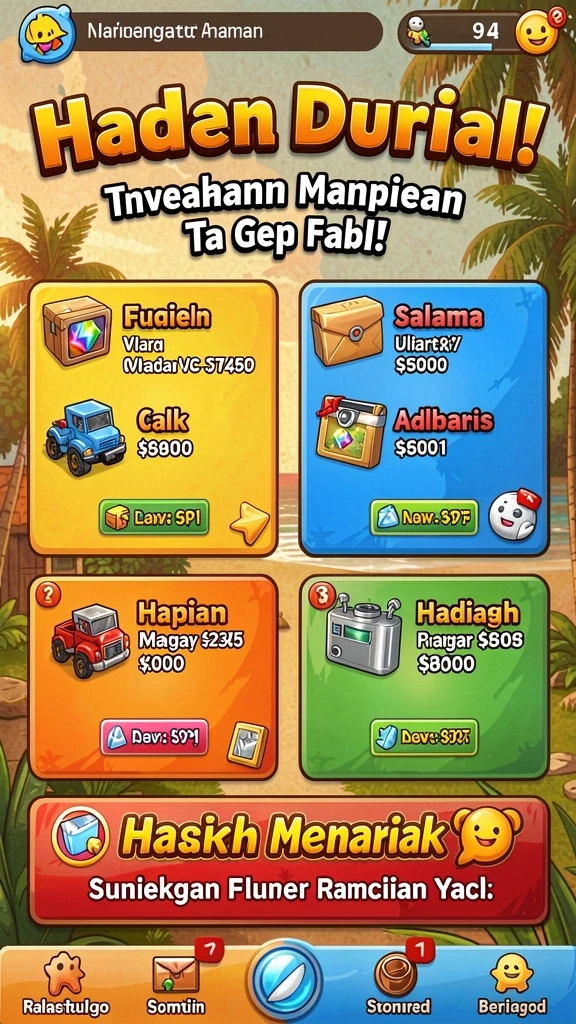 Tangkapan layar yang menunjukkan karakter utama dalam aksi.