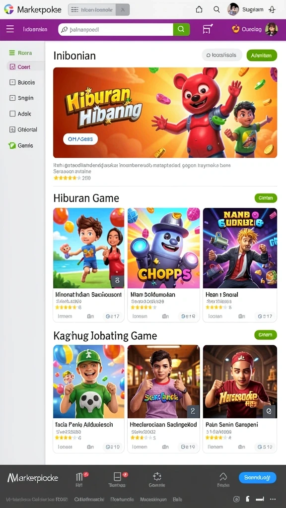 Deskripsi interaksi pemain dalam mode multiplayer.