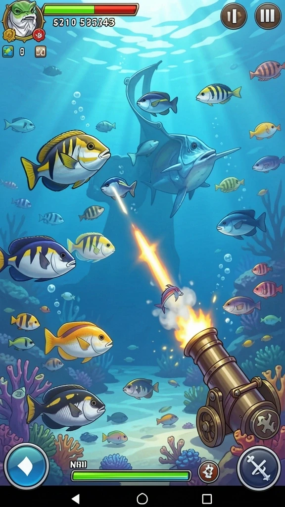 Screenshot 2: Berbagai pilihan permainan yang menantang.