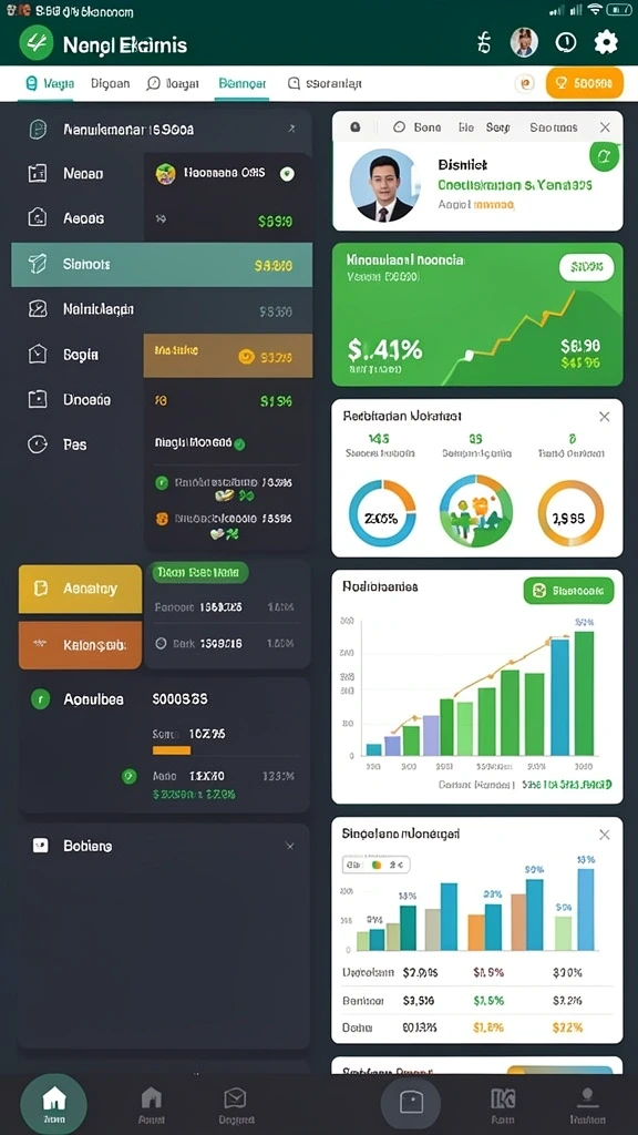Screenshot karakter-karakter unik dalam KLUBIMPIAN.