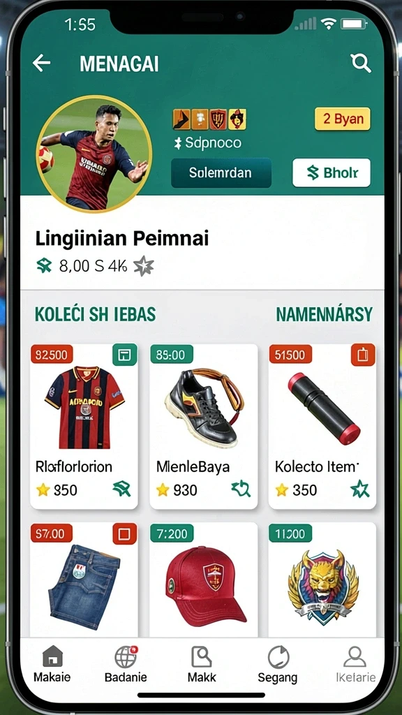 Tampilan antarmuka yang menarik dan modern.