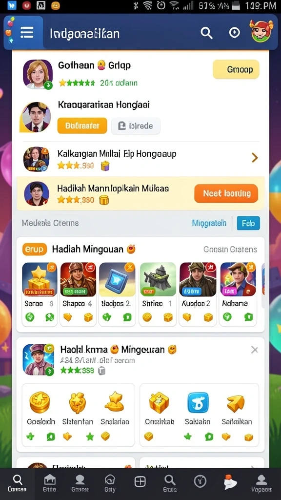 Pengalaman bermain yang mendebarkan dan seru.