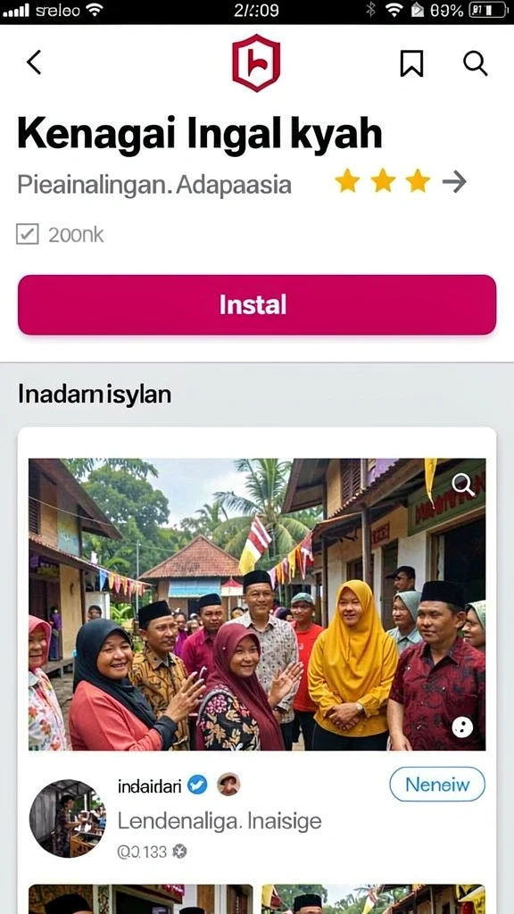 Screenshot ini memperlihatkan komunitas yang aktif dan saling mendukung.