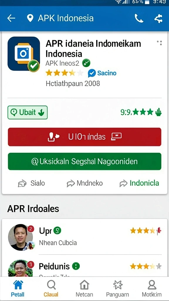 Tampilan antarmuka yang menawan dan mudah dinavigasi.