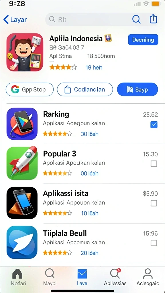 Tampilan antarmuka yang intuitif dan mudah digunakan.