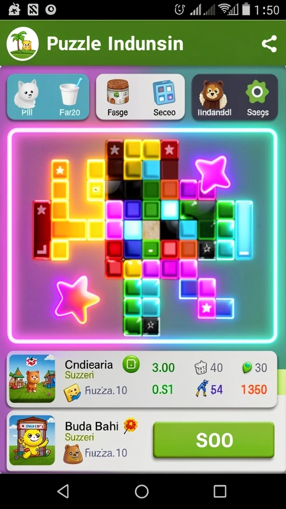 Screenshot dari gameplay yang seru dan penuh aksi.