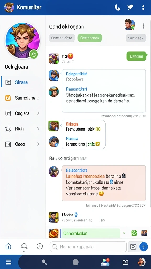 Tantangan level yang semakin seru dan memacu adrenalin.