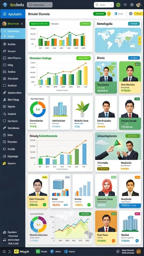 Screenshot menunjukkan interface permainan yang menarik.