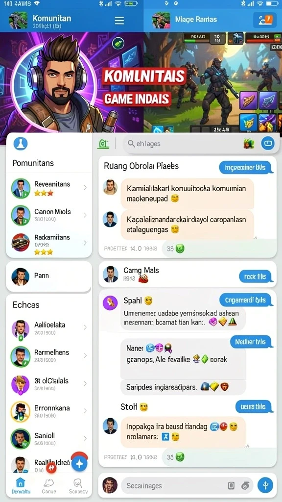 Tampilan antarmuka yang menarik dan intuitif.