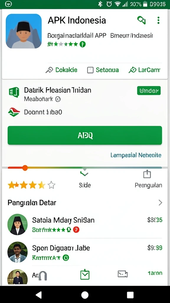 Screenshot pertama menampilkan karakter utama dalam misi petualangan.