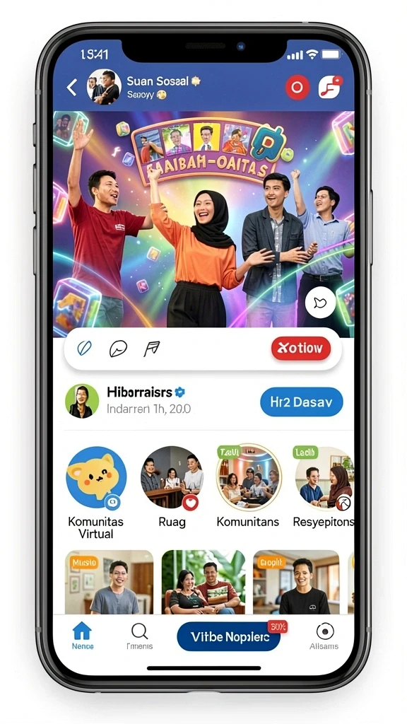 Tampilan antarmuka yang menarik dan responsif.