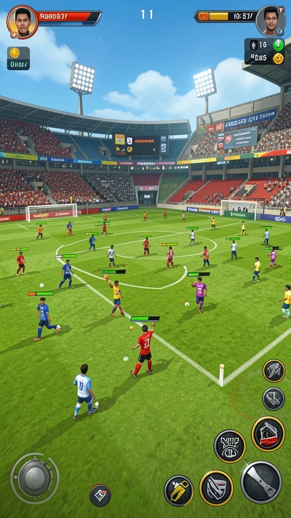 Mode multiplayer yang sangat seru.
