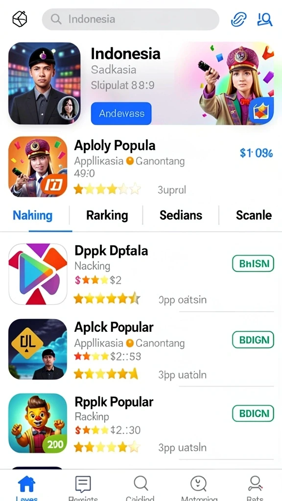 Karakter unik dengan kemampuan khusus.