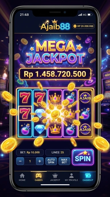 ajaib88 — layar beranda